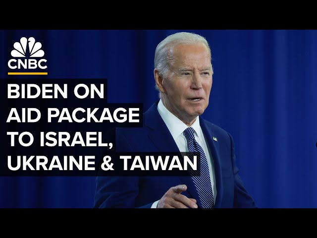 Biden speaks after Senate passes aid for Israel, Ukraine, Taiwan, and TikTok bill — 4/24/2024
