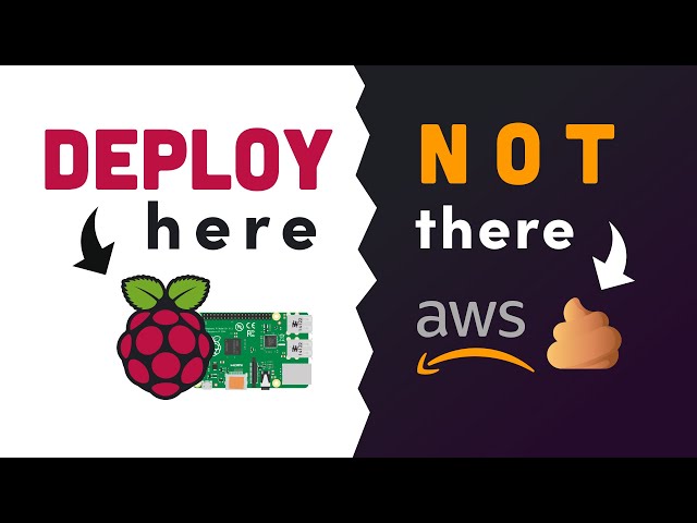 Raspberry Pi versus AWS // How to host your website on the RPi4