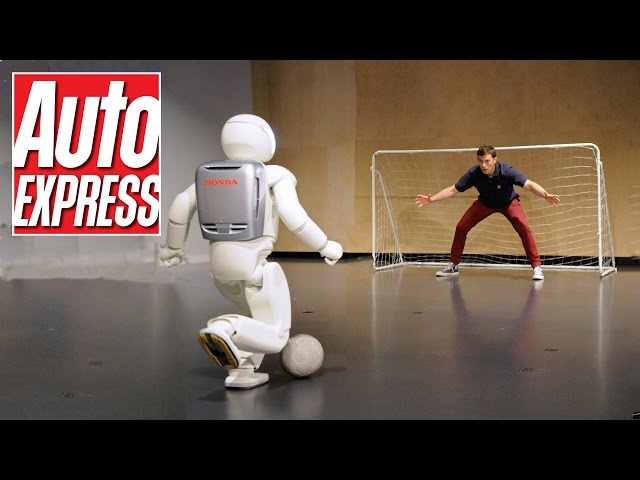 Honda's Asimo: the penalty-taking, bar-tending robot