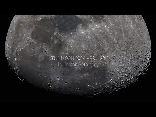 The Moon 2024 April 20 by Tristan Petroskey