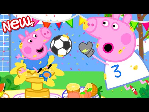 Peppa Pig Tales 🐷 Peppa's Football Party Mess! 🐷 BRAND NEW Peppa Pig Episodes