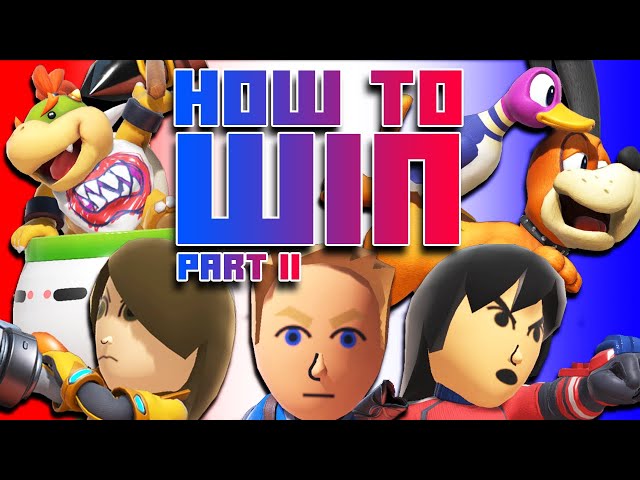 How to BEAT Every SMASH CHARACTER #11 - Smash 4 Competitors (3/4)