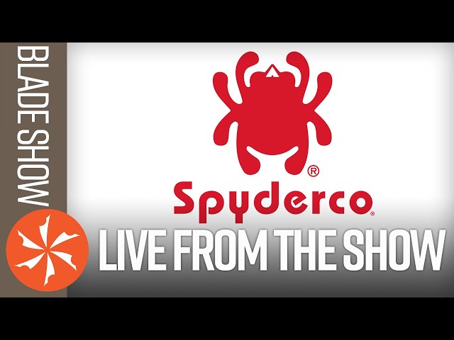 Spyderco Knives - Live at Blade Show 2022 with Knifecenter