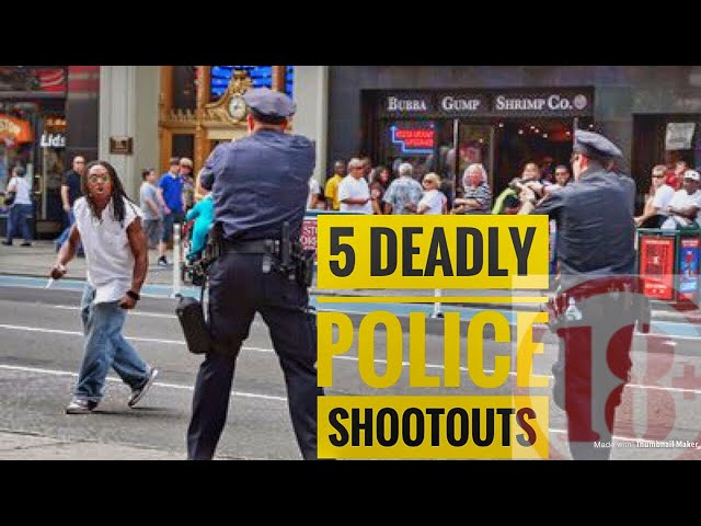 Top 5 Crazy Police Shootouts