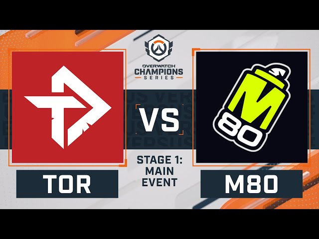 OWCS NA Stage 1 - Main Event Day 3: Toronto Defiant vs M80