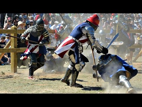 Full Contact Sword Fighting -WARNING GRAPHIC-