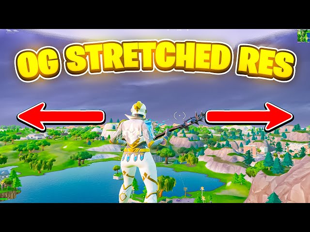 How To Get STRETCHED RESOLUTION in Fortnite on PC! 🛠️ (Best Fortnite OG Season Resolution)