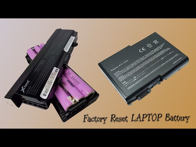 Laptop Battery Factory Reset at Home | How to Repair Laptop Battery | Not Working Laptop Battery