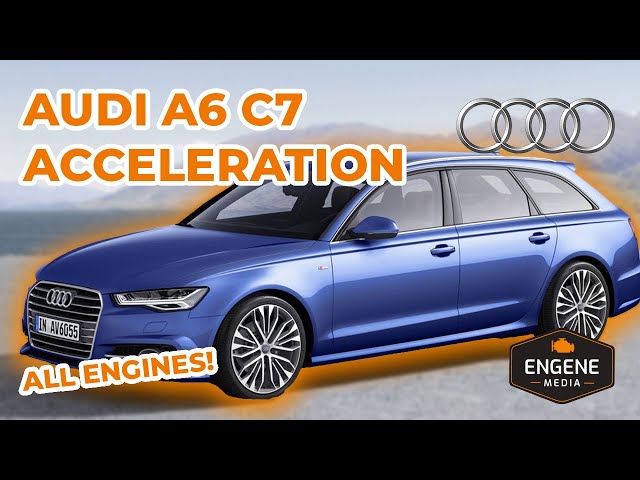 Audi A6 C7 ALL ENGINES ACCELERATION and SOUND (A6, S6, RS6)