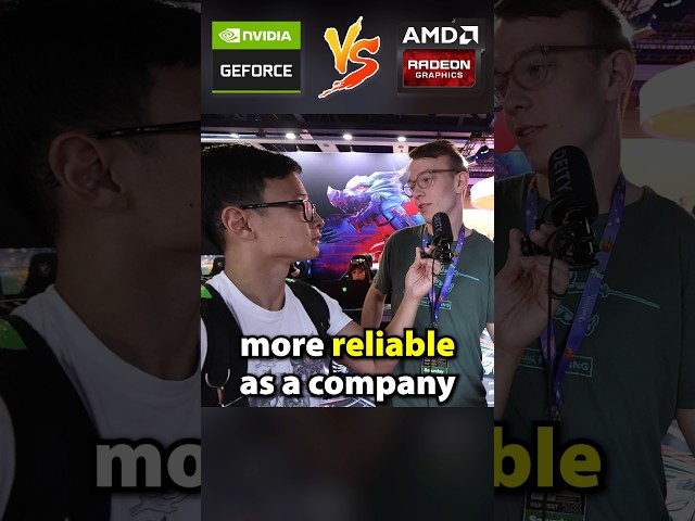 Nvidia is MORE RELIABLE than AMD?! Is this true!? #pcgaming #nvidia #amd