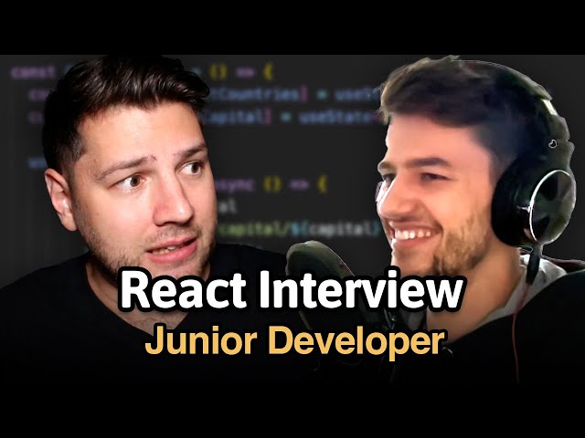 React Junior Developer Interview (Questions & Challenge)