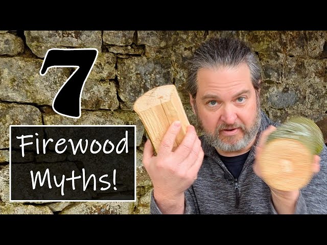 Is your firewood actually dry?  Don't fall for these common myths - find out the right way!
