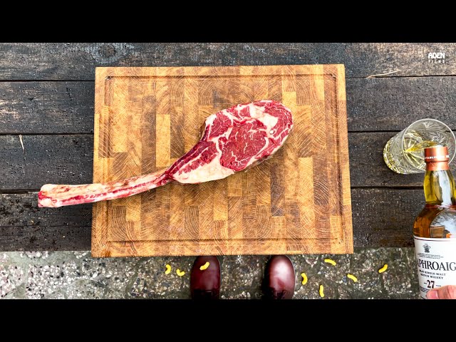 Rare Tomahawk Steak - A succulent Breakfast