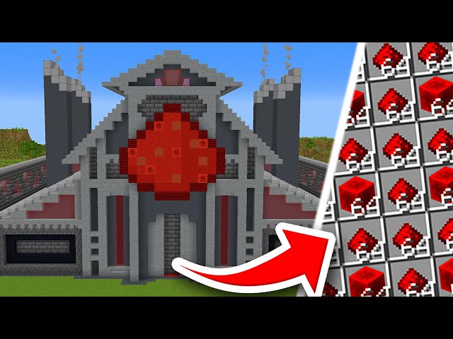 I Built a REDSTONE FACTORY in Minecraft Hardcore