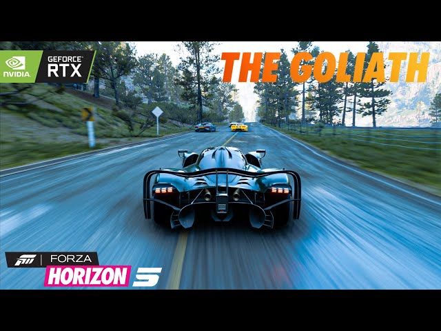1,000 Hp Aston Martin Valkyrie AMR PRO - Forza Horizon 5 - The Goliath Race - 4K UHD 60FPS