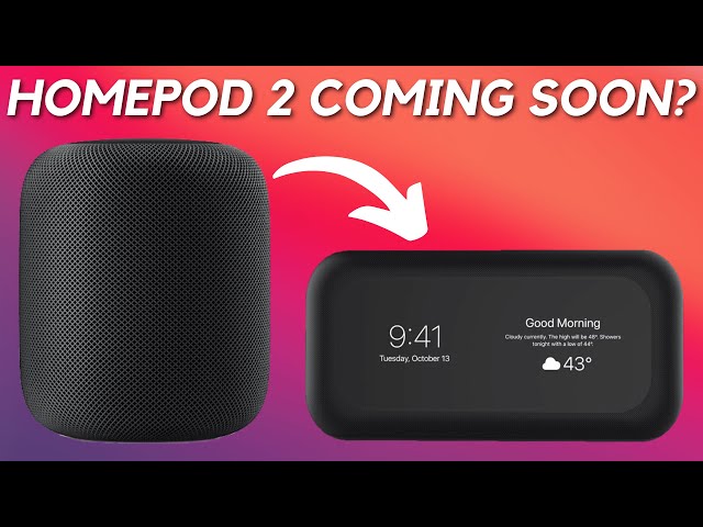 ALL-NEW HomePod Hinted In tvOS Beta! Could It Launch With A Screen + Camera?