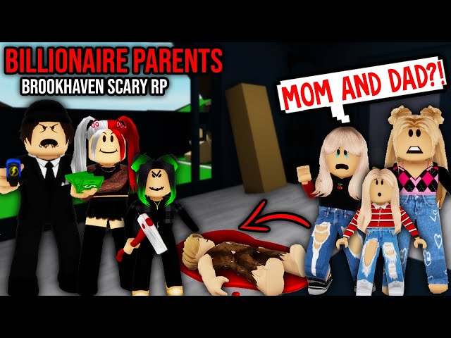 I got ADOPTED by CRAZY BILLIONAIRE PARENTS in BROOKHAVEN! (Roblox Brookhaven RP!)