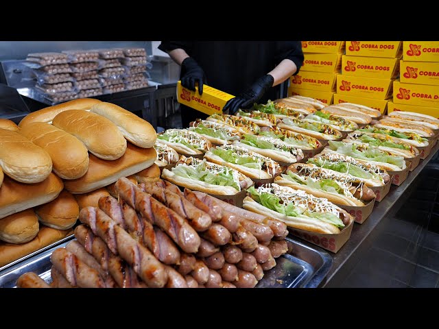 Started as a food truck in the US?! A hot dog that is a huge hit in Korea / korean street food