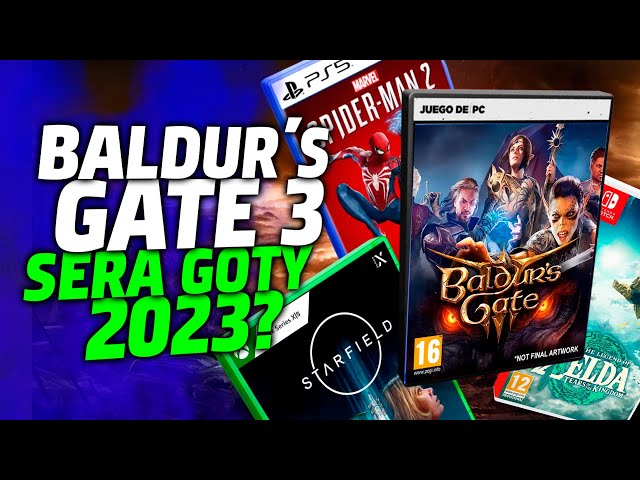 Baldurs Gate GOTY 2023 🔥 Mejor que Spiderman 2, Starfield y Zelda TOTK? 🔥 Cod MW3 🔥 Pokemon Presents