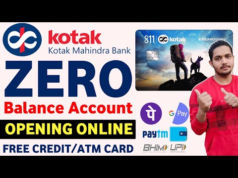 Kotak 811 Account Opening Online zero Balance 2022 | Kotak Mahindra Bank Open Account Zero Balance