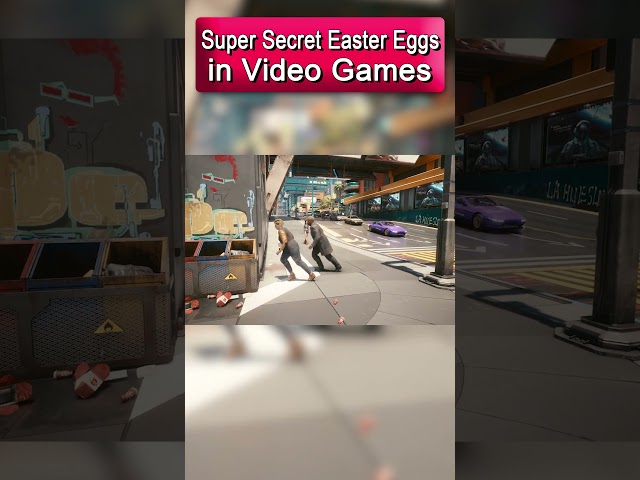 Cyberpunk 2077 Harry Potter Easter Egg - The Easter Egg Hunter  #gamingeastereggs
