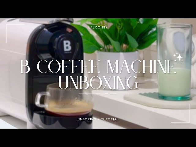 Freshman B Coffee Machine unboxing and tutorial | ASMR 📦