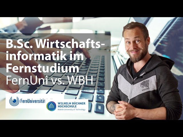 Wirtschaftsinformatik im Fernstudium: FernUni Hagen vs. Wilhelm Büchner – berufsbegleitend studieren