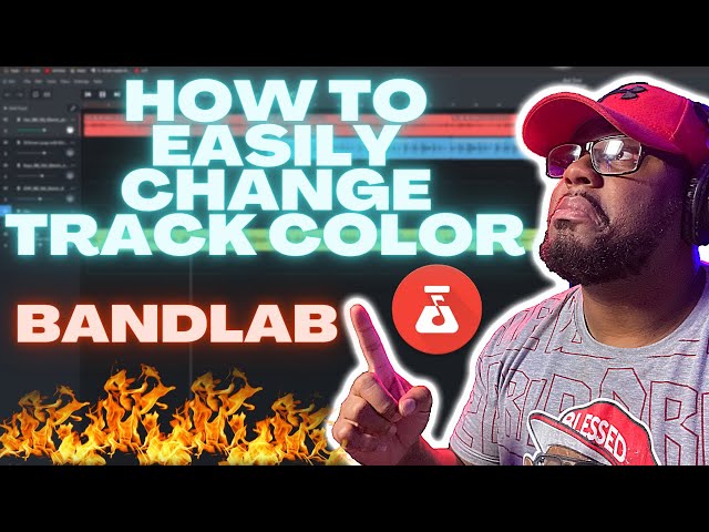 HOW TO CHANGE TRACK COLOR IN BANDLAB APP FOR ORGANIZATION