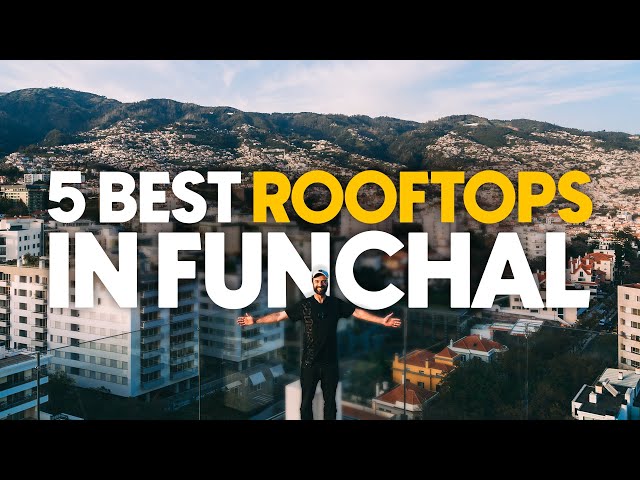 5 of the BEST ROOFTOPS in Funchal!