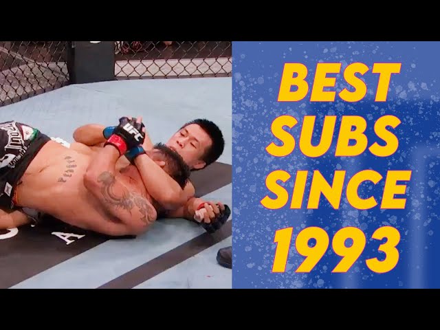 Best UFC Submissions EVERY YEAR SINCE 1993