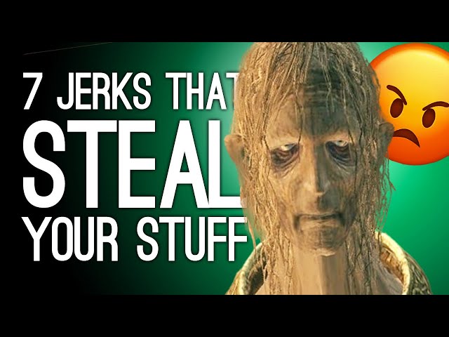 7 Unforgivable Jerks That Steal Your Stuff