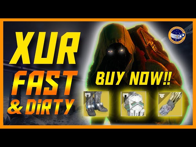 XUR -  BUY EVERYTHING! In The Tower July 31st