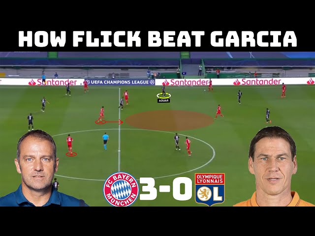 Tactical Analysis: Bayern Munich 3-0 Lyon | How Flick Bested Garcia | Bayern Get To The Final |