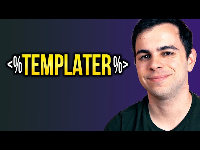 Automate Your Vault With Templater - How to Use Templater in Obsidian