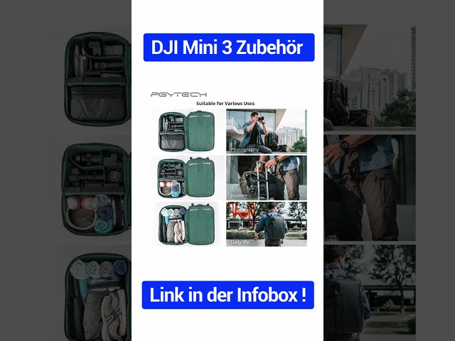 DJI Mini 3 Zubehör Drohnen & Kamera Rucksack