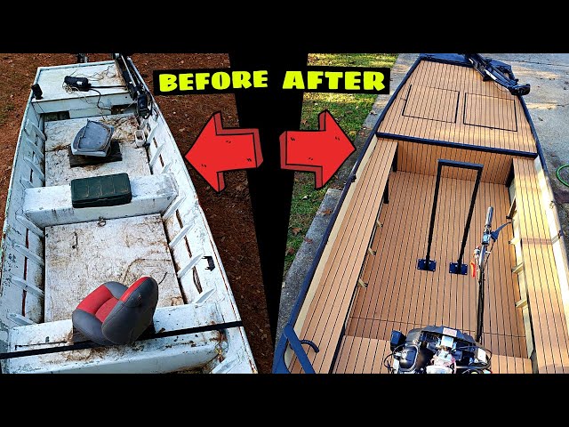 DIY Catfishing, Bowfishing, Duck Hunting Jon Boat Conversion