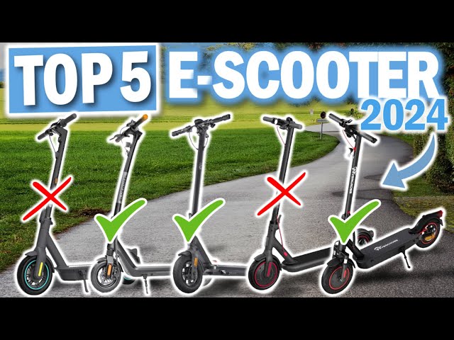 Top 5 E-SCOOTER mit Straßenzulassung 2024 | Beste E-Scooter für Deutschland