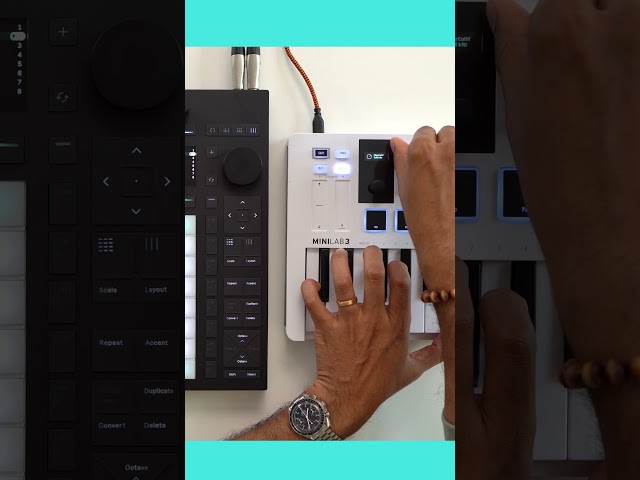 Ableton Push 3 + MIDI Controllers #Shorts #AbletonPush3 #Push3