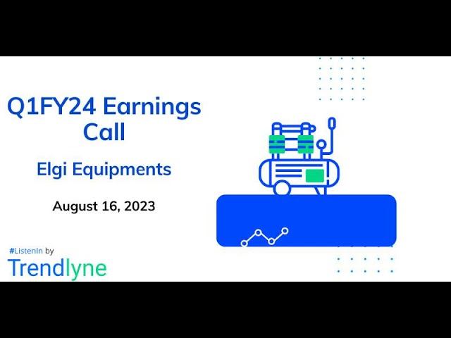 Elgi Equipments Earnings Call for Q1FY24