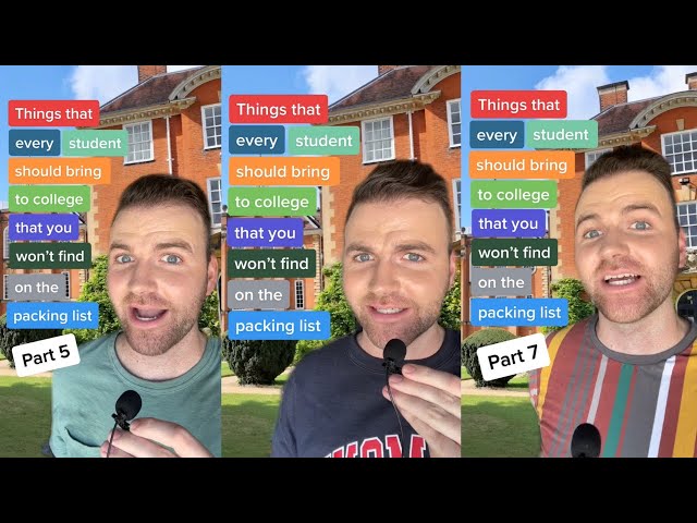 30 Things You Need to Bring to College (That Aren't on the Packing List) | TikTok/Shorts Compilation
