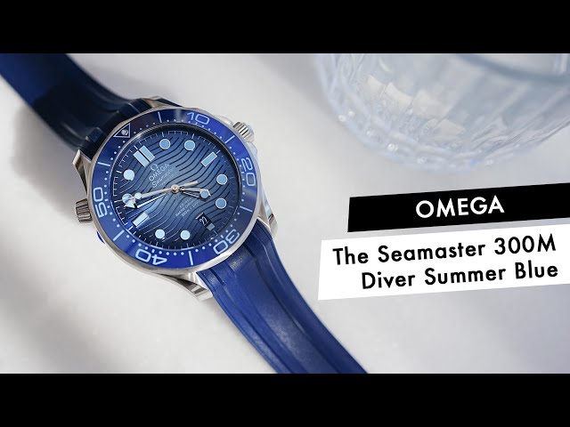 QUICK LOOK: The Omega Seamaster Diver 300M Summer Blue 75th Anniversary