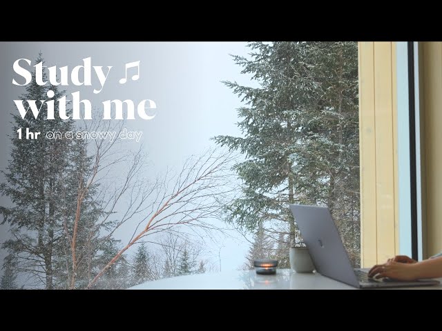 1-HOUR STUDY WITH ME 🎹 / Calm piano playlist /  Pomodoro 25-5 / Boost Your Productivity Exercise