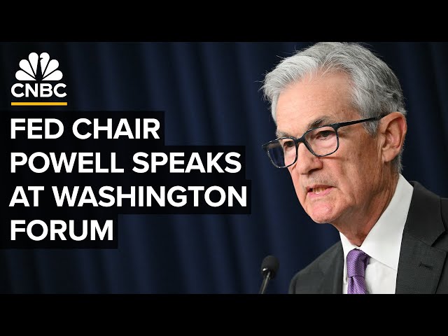 LIVE: Fed Chair Powell delivers remarks at the Washington Forum on the Canadian economy — 4/16/2024