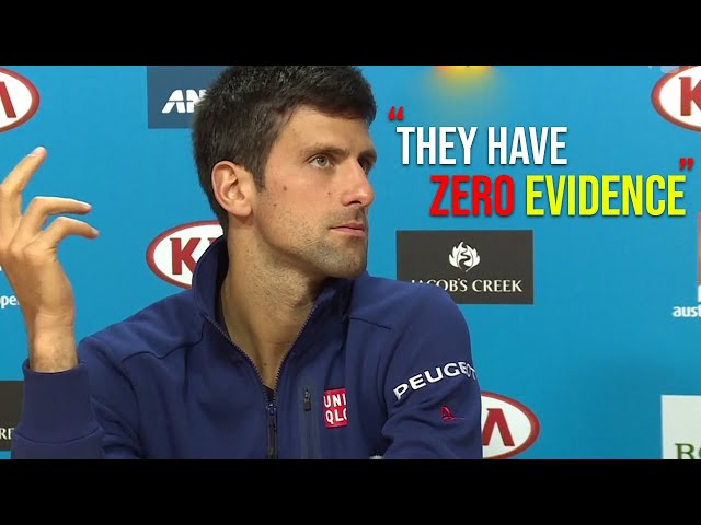 The Day Novak Djokovic Got Accused of Match FIXING