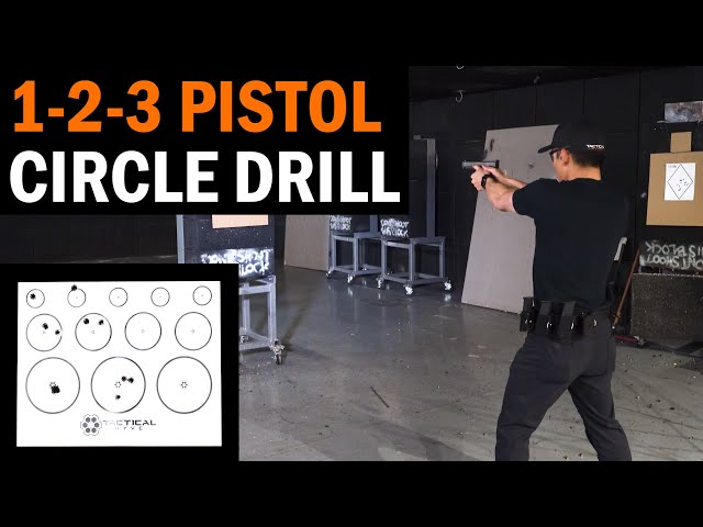 1-2-3 Pistol Circle Drill with Tactical Hyve
