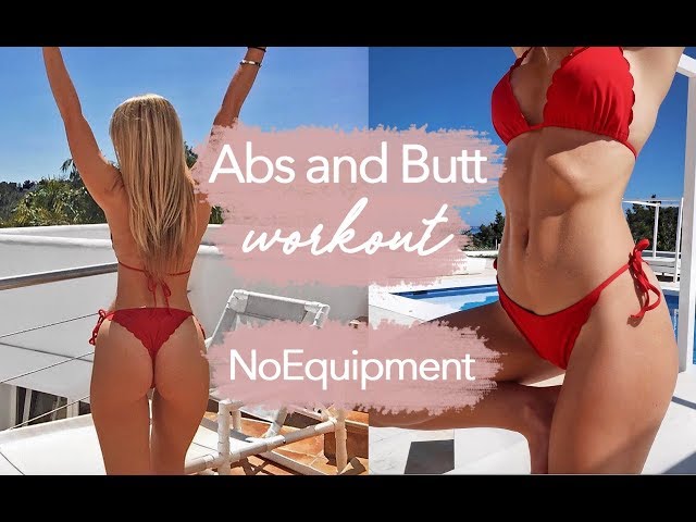 Abs and Glutes Toning Workout | No Equipment