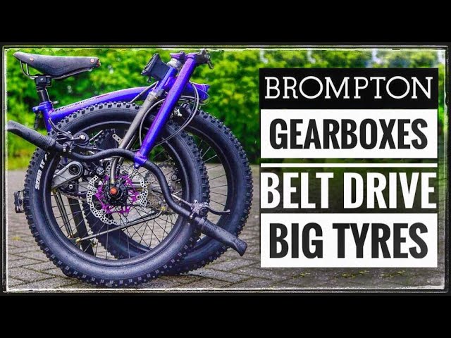 These Gearbox Folding Bikes Will Blow Your Mind (Custom Bromptons!)