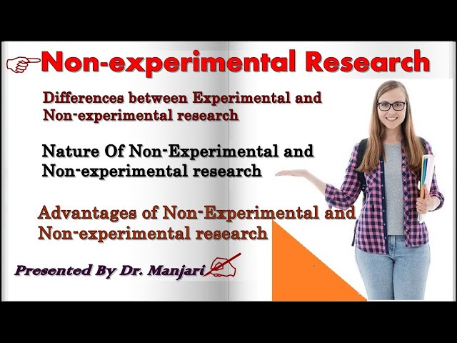 गैर-प्रयोगात्मक अनुसंधान I Non-experimental Research (Full Details in Hindi)