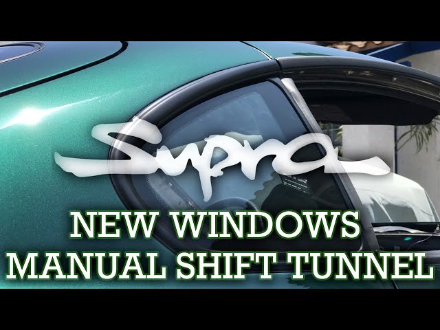 1994 Toyota Supra Turbo - Manual Transmission Tunnel Conversion