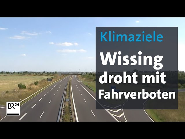 Bundesverkehrsminister Volker Wissing (FDP) droht mit Fahrverboten | BR24